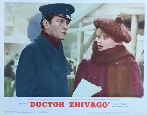 Original US Lobby Card for Dr Zhivago