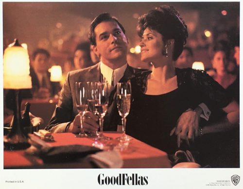 Vintage original lobby card for Scorsese's GoodFellas starring De Niro, Pesci and Liotta