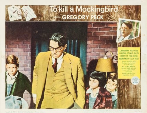 Original vintage US Lobby Card movie poster for To Kill a Mockingbird