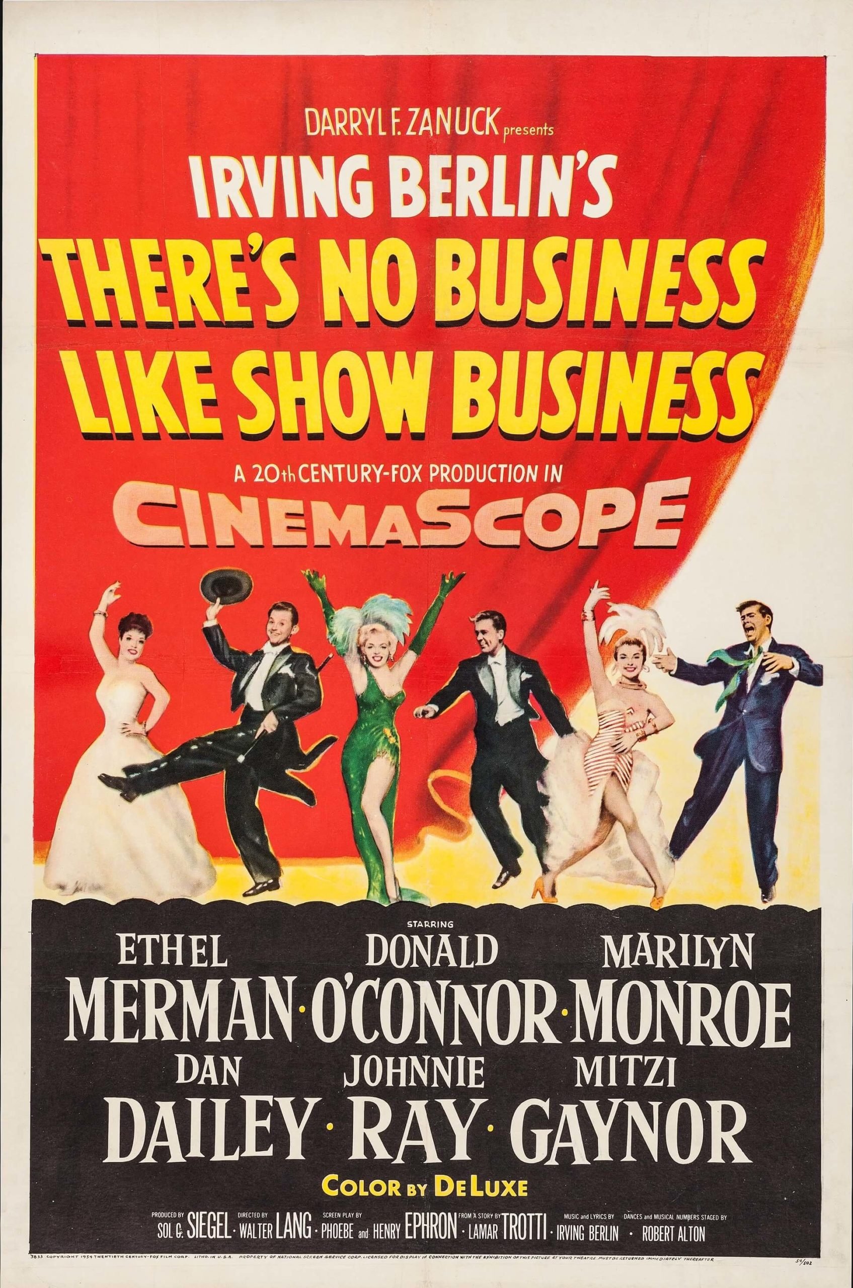 There's No Business Like Show Business - Limelight Movie Art