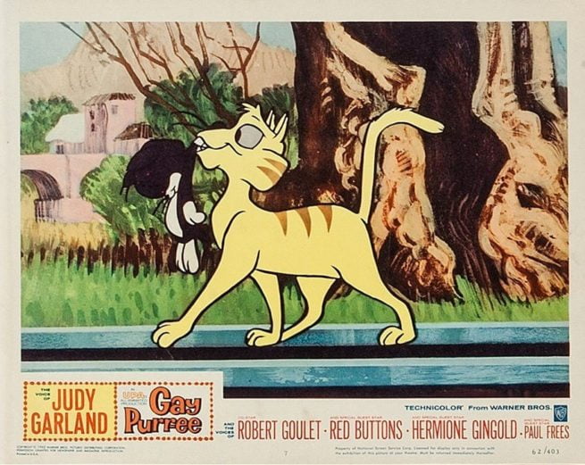 Original vintage US cinema lobby card movie poster for Gay Purr-ee