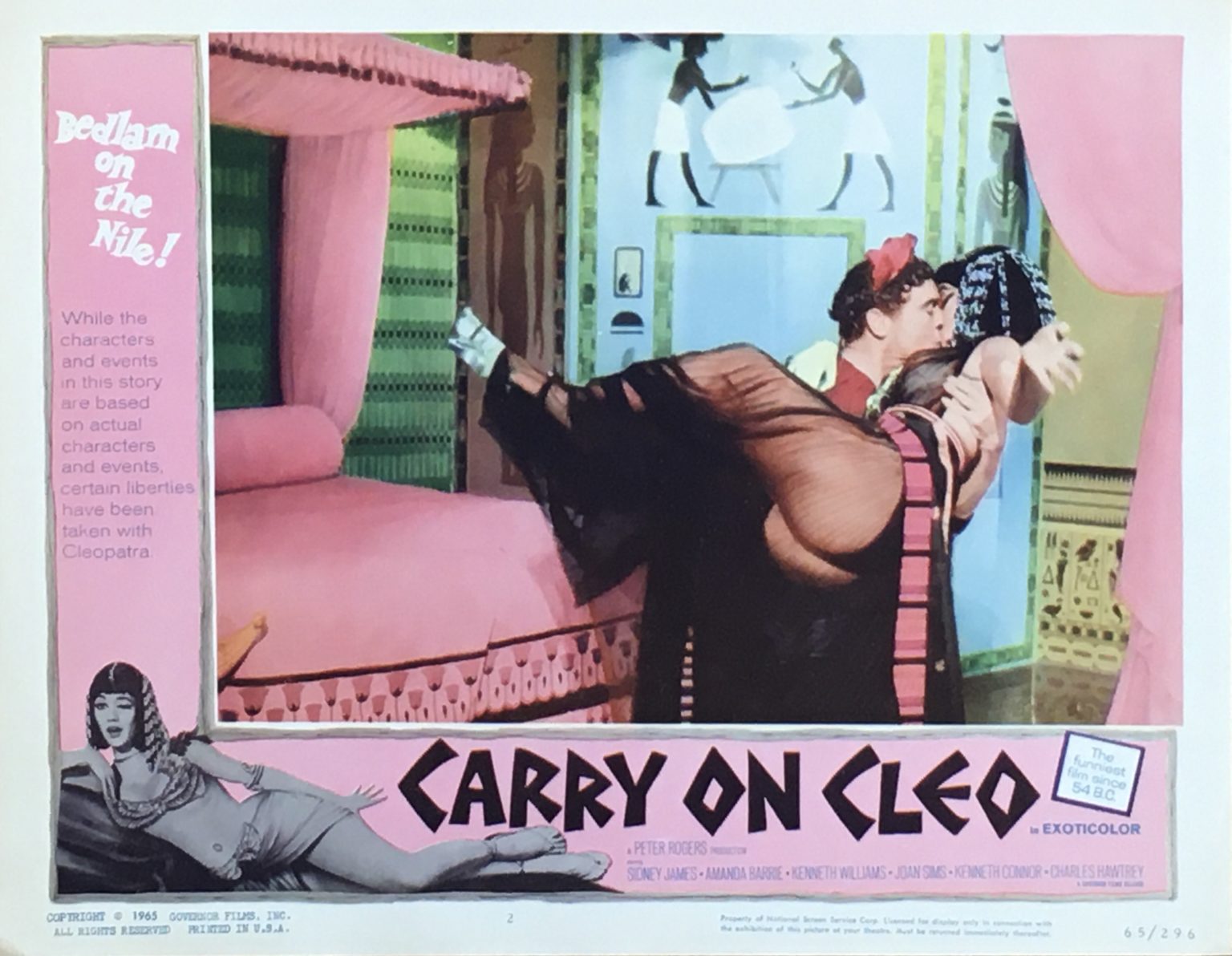 Carry On Cleo - Limelight Movie Art