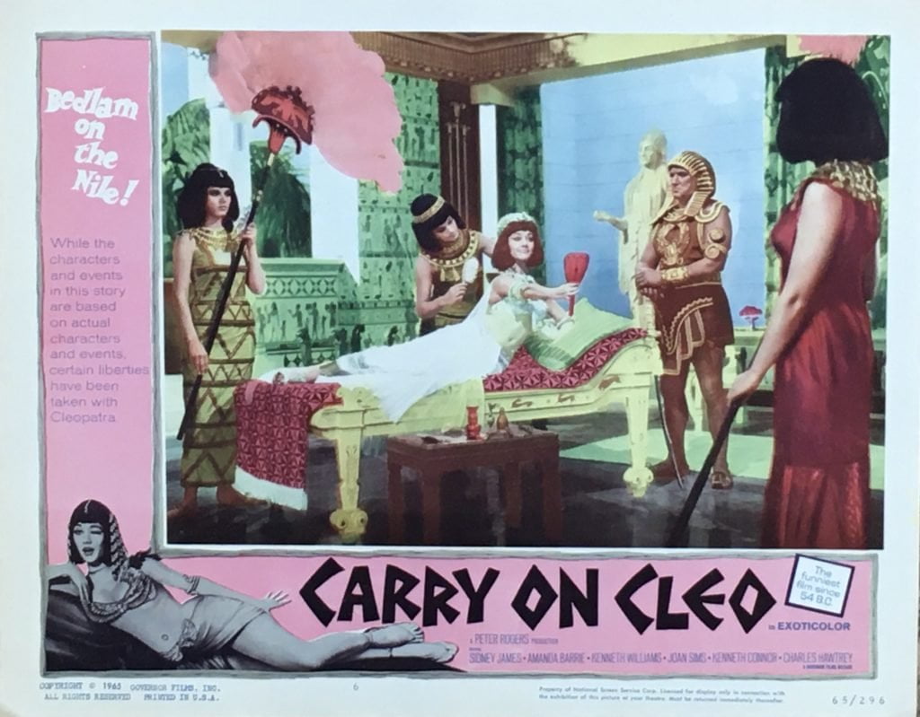 Carry On Cleo - Limelight Movie Art