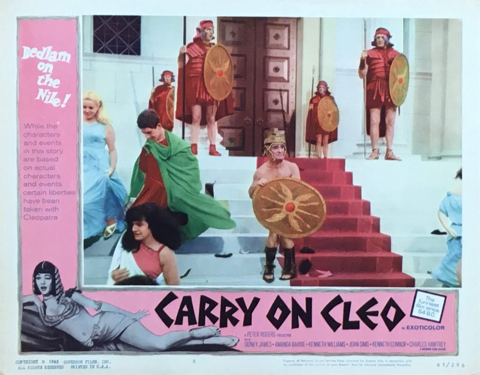 Carry On Cleo - Limelight Movie Art