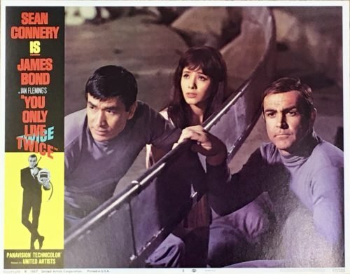 Original vintage US lobby card movie poster for You Only Live Twice