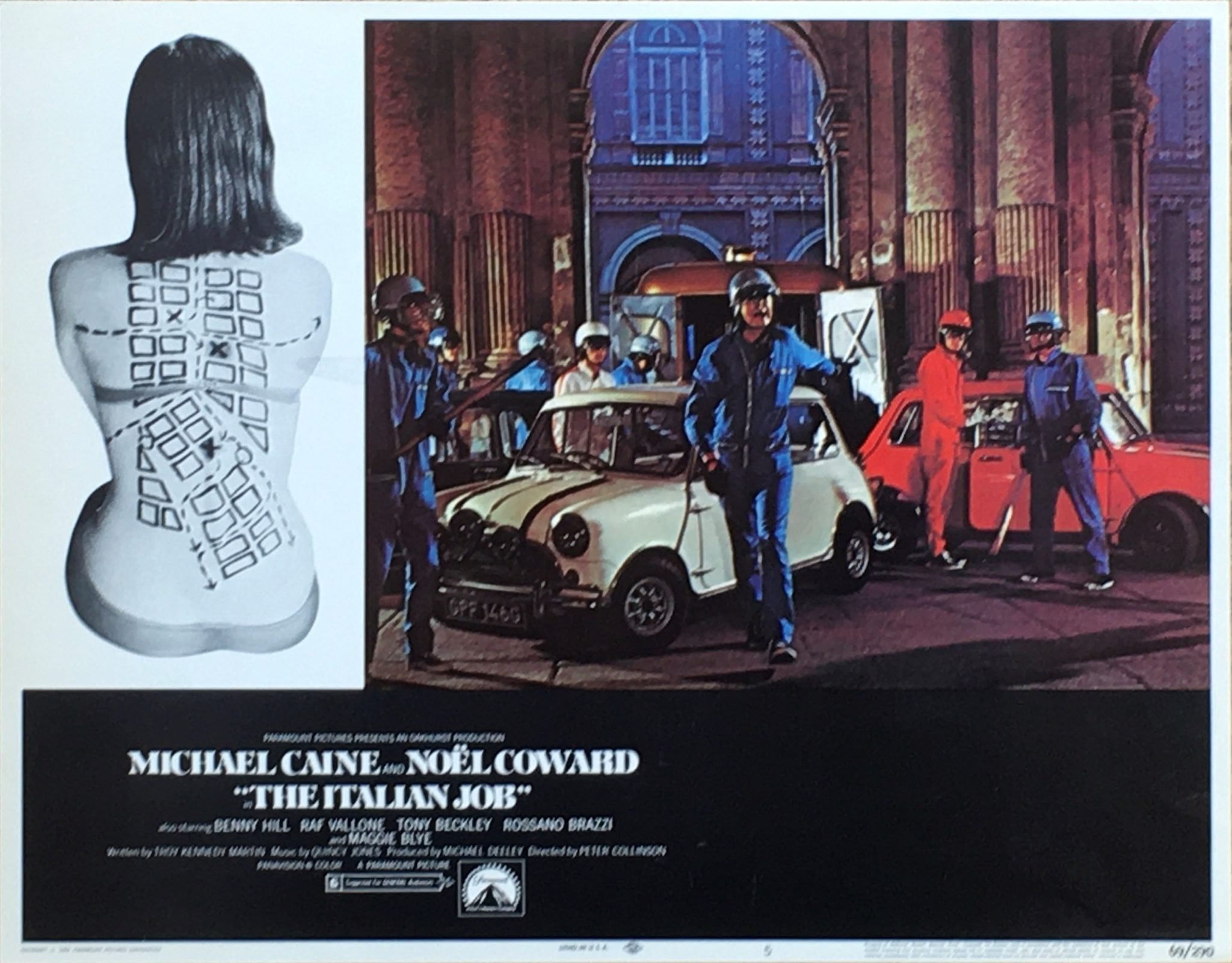 The Italian Job Limelight Movie Art