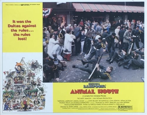 Original vintage cinema lobby card for Animal House