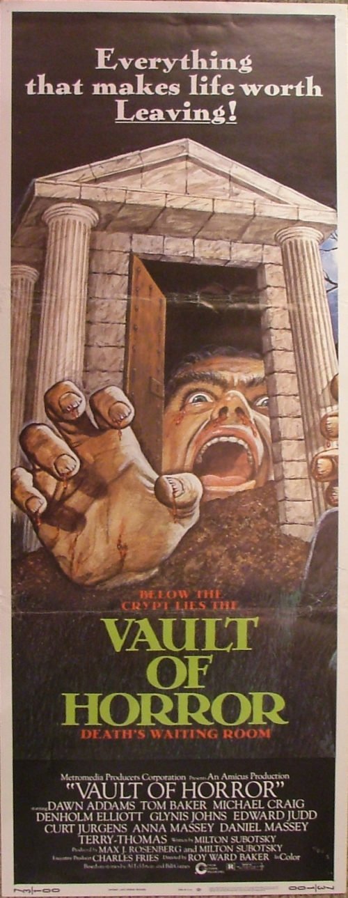 Original vintage US cinema movie poster for Vault of Horror