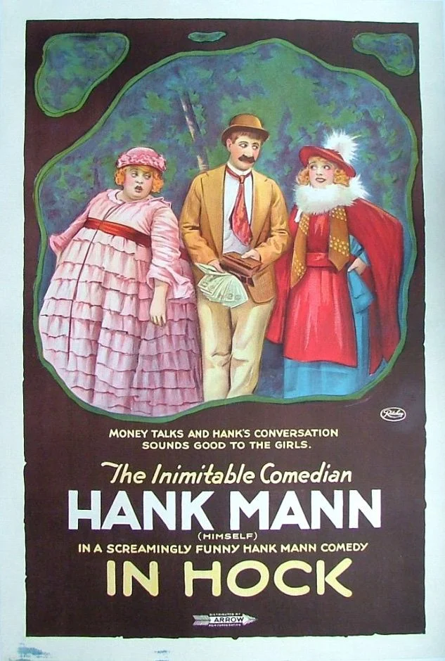 Original vintage US cinema movie poster for In Hock