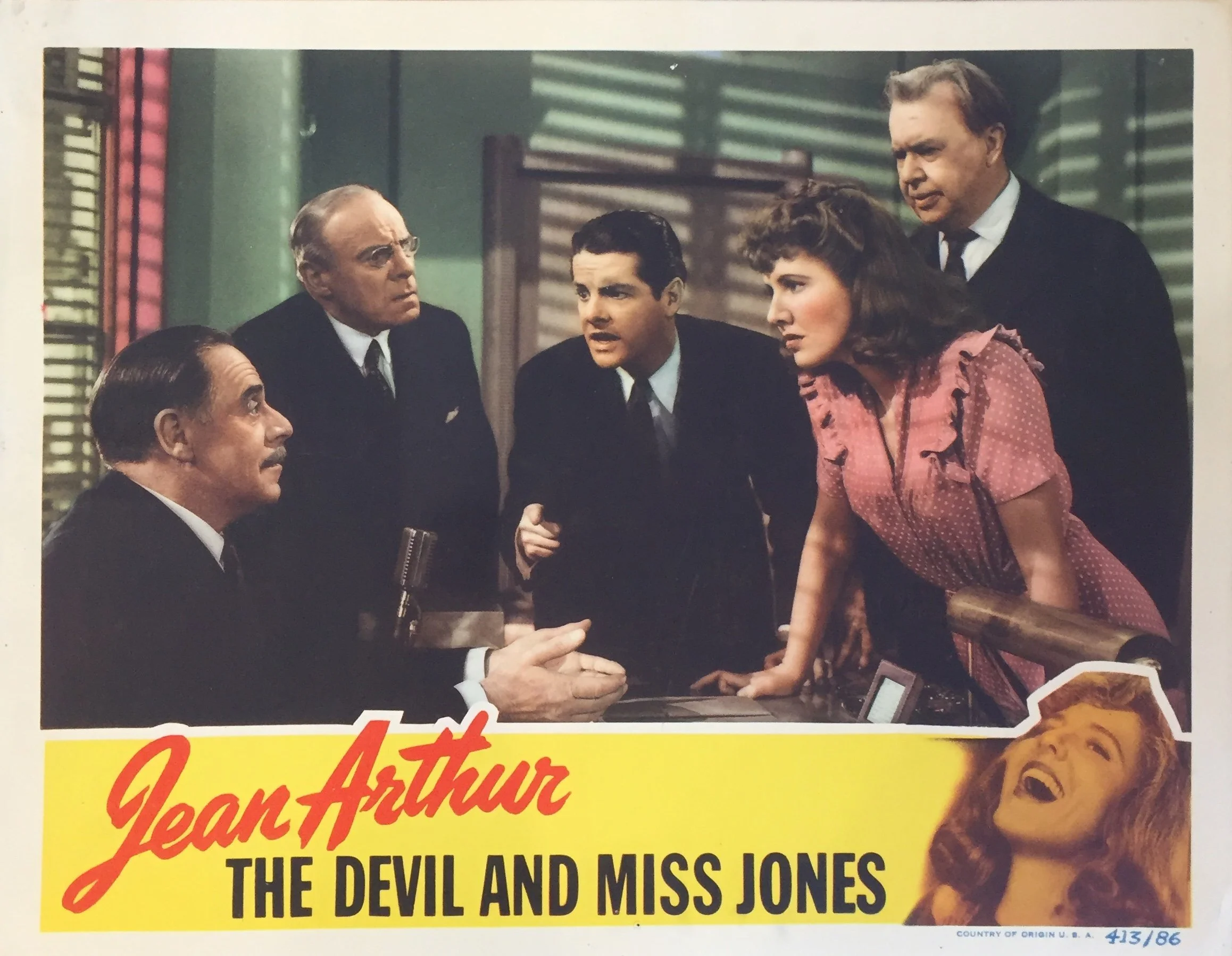 The Devil and Miss Jones - Limelight Movie Art