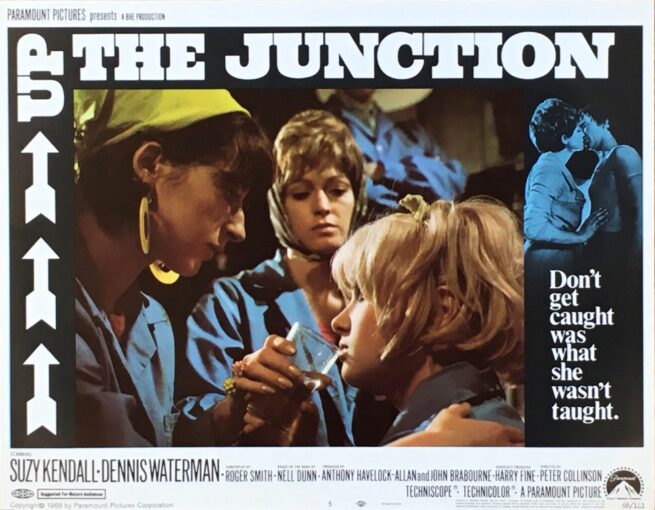 Original vintage US cinema lobby card movie poster for Up the Junction