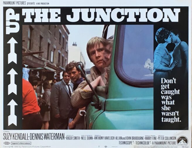 Original vintage US cinema lobby card movie poster for Up the Junction