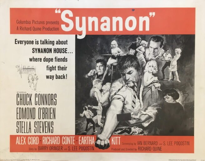Original vintage US movie poster for Synanon
