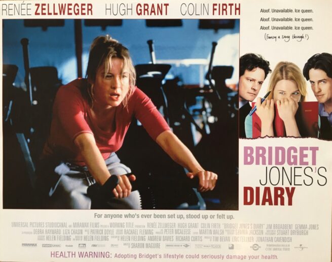 Original lobby card for Bridget Jones's Diary