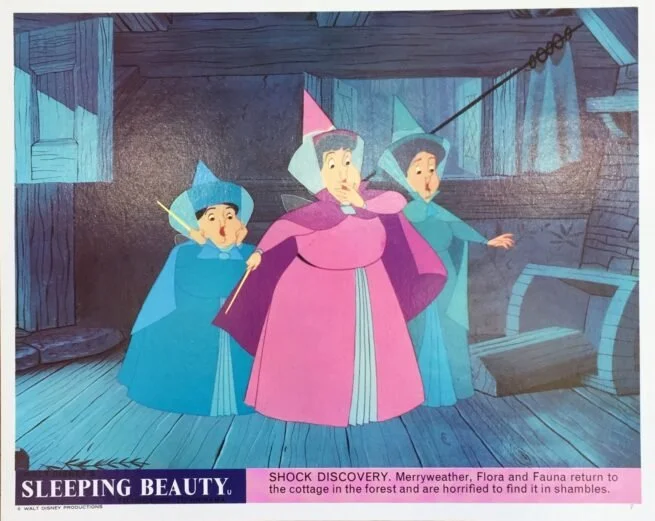 Sleeping Beauty Limelight Movie Art