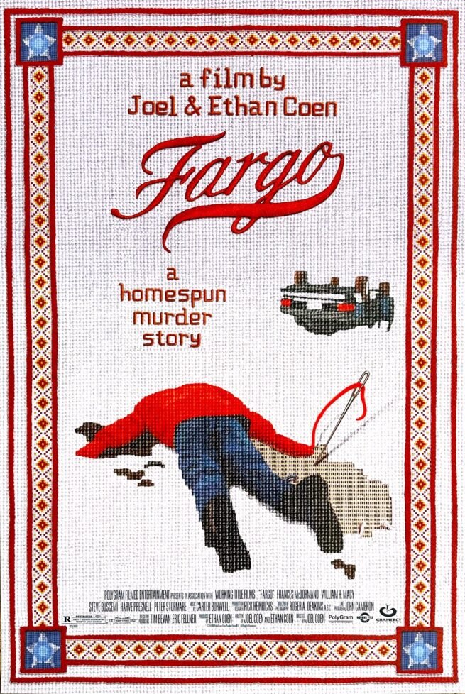 Original cinema movie poster for the Coen Brothers' Fargo