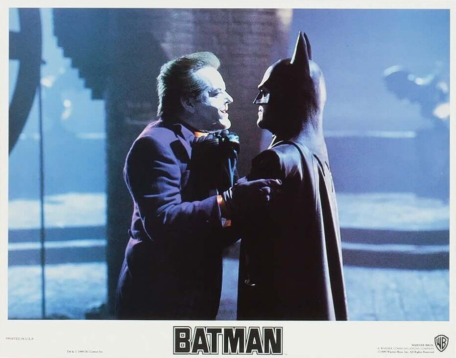 Original cinema lobby card movie poster for Batman