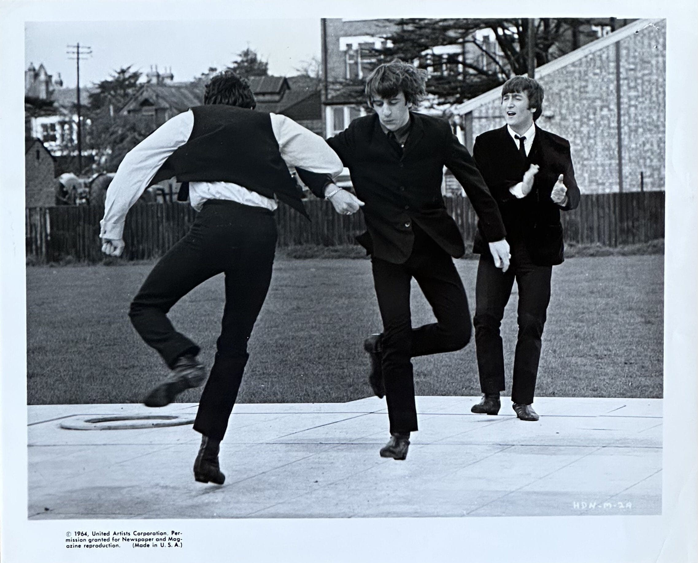 Original vintage US press still for The Beatles in A Hard Day's Night