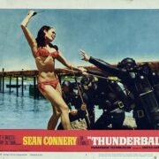 Original vintage cinema lobby card movie poster for James Bond 007 in Thunderball