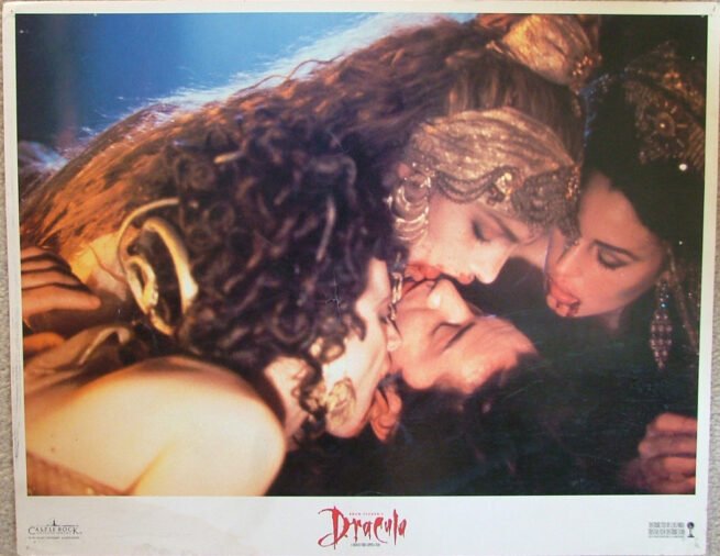 Original cinema lobby card movie poster for Bram Stoker's Dracula directed by Francis Ford Coppola