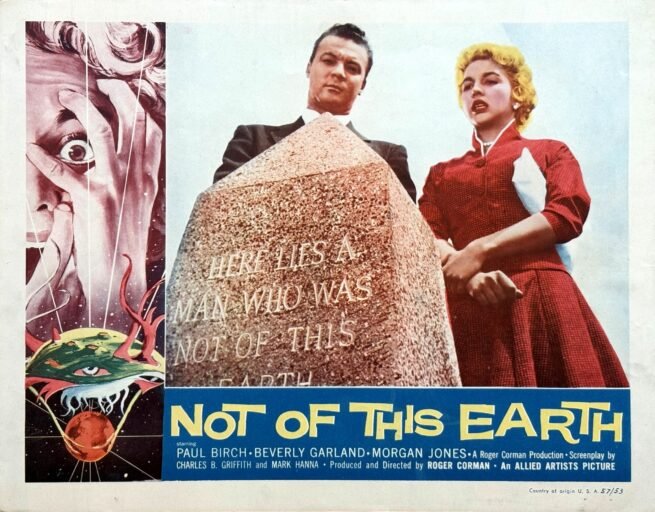 Original vintage cinema lobby card movie poster for Not of this Earth