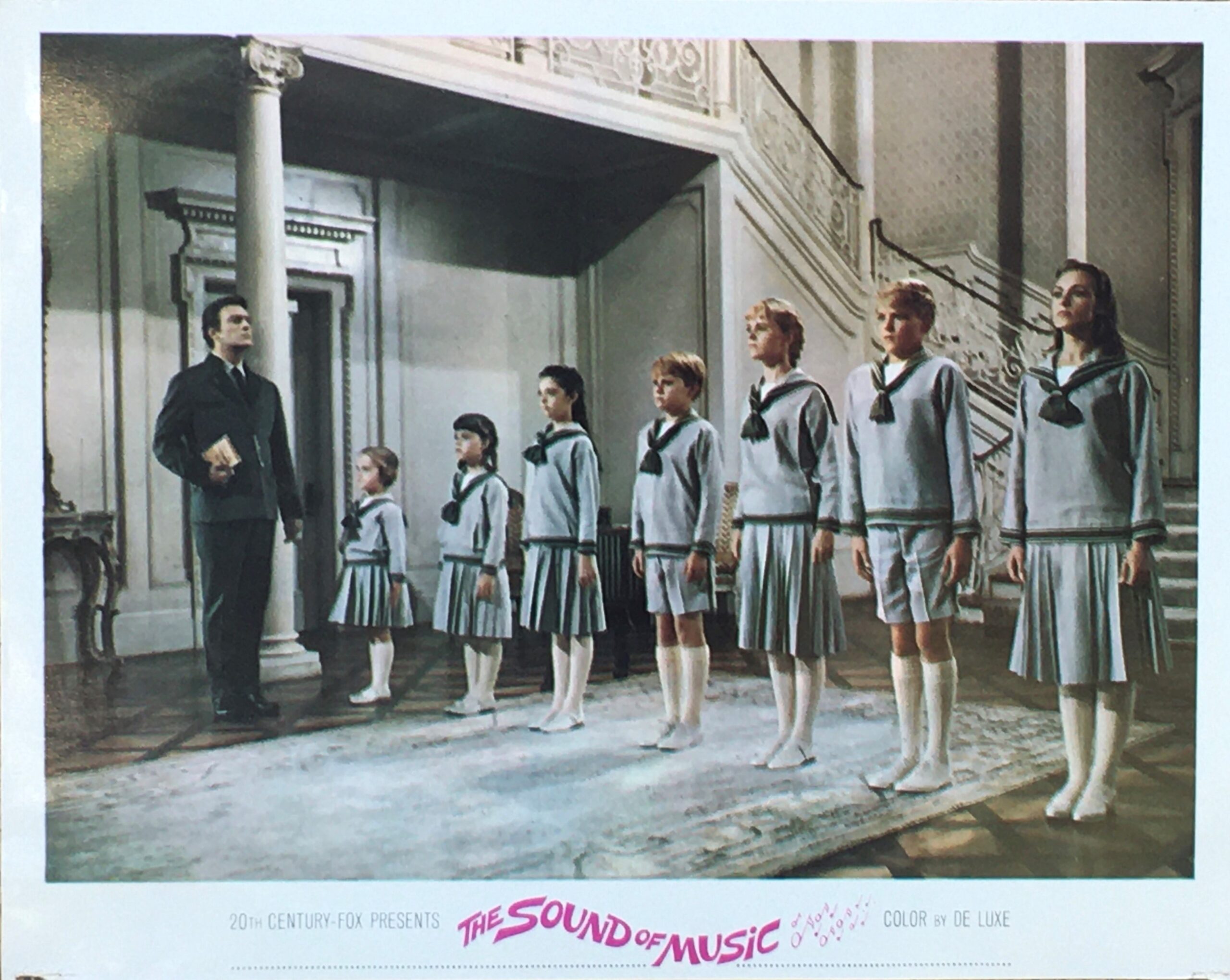 Original vintage cinema lobby card movie poster for Sound of Music