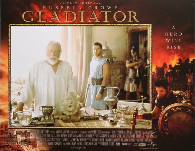 Original lobby card movie poster for Gladiator